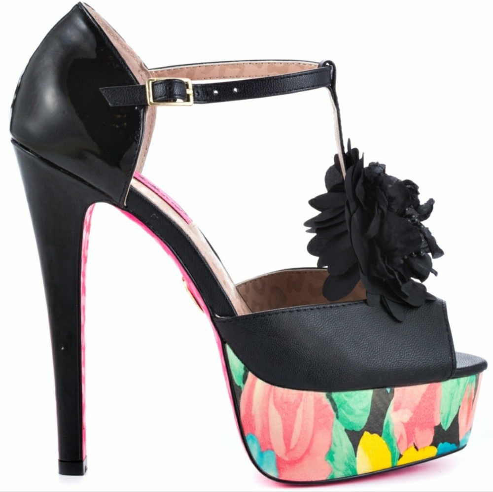 Betsey Johnson Rubyyy Multi Stilettos